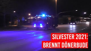 [Feuer in Silvesternacht] Brennt Imbiss |  Feuerwehr Gronau