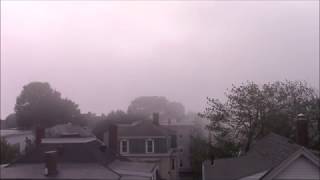 July Fog Storm in Portland, Maine