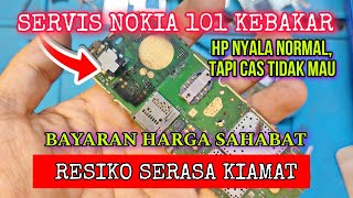 Alhamdulillah Berhasil Walaupun Keringetan, Nokia 101 Bisa Cas Kembali.