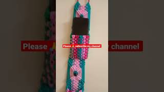 #shortvideo Macrame phone holder