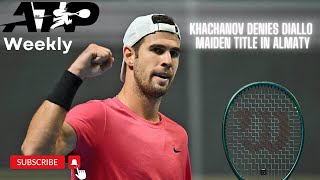 ATP Weekly: Khachanov denies Diallo in Almaty · Bautista Agut rolls back the years