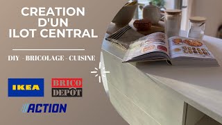 ⚒ DIY ILOT CENTRAL DE CUISINE ⚒