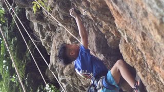 Spider climbing trip 1-panjat tebing alam