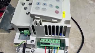 ABB 18.5kW ACS800-104 VFD inverter test