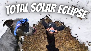 North Maine Woods Total Solar Eclipse // Living In The Path Of Totality - 2024 - VLOG