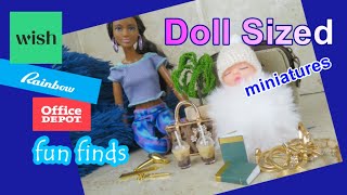 Doll Sized Miniatures * Fun Finds & More!