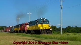 Texas Oklahoma & Eastern RR (TOE D-14) at Dequeen, Ar. 08/11/2013 ©