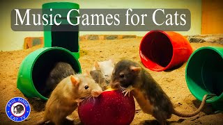 Cat Loves Music Games for Cats - Paul Bardor | Music Games for cats | Cats Loves Piano Jazz