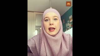 New Muslim sister from the Netherlands shares her story of converting to Islam ❤️ #shorts