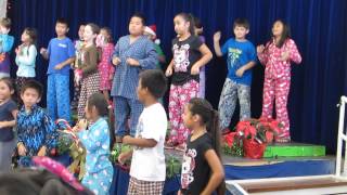 Miquela's Christmas performance 2013