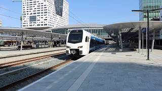 Syntus FLIRT 7301 vertrekt van Utrecht Centraal!