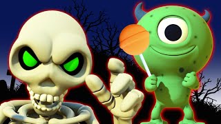 Feiere Halloween mit Skeletten und Monstern 💀🧟| Kinderlieder von HooplaKidz Deutsch