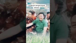 Cangkruan dengan bupati sidoarjo #shortsvideo