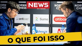 MAGNUS CARLSEN e FIROUZJA a PARTIDA mais COMENTADA do DIA