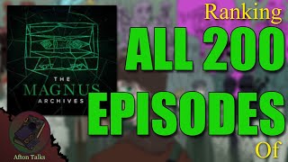 Rating EVERY EPISODE of the Magnus Archives | Chats