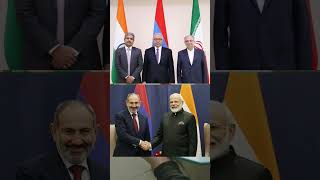 India & Iran support Armenia trilateral relations #shorts #india #armenia