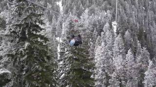 Grouse Mountain Zipline Run #4 HD