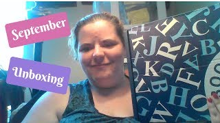 September Bookcase.Club Unboxing!!