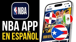 ✅Como PONER La NBA App En Español (Fácil y Rápido)🔴