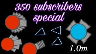 350 Subscribers special ! 1.0m Overlord FFA - Diep.io