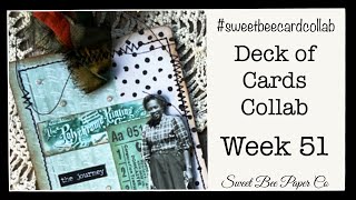 Week 51 Collage Collab | Deck of Cards Collab Weekly Project | Collage Challenge #sweetbeecardcollab