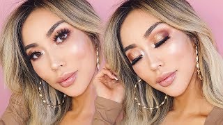 WARM NEUTRALS DATE NIGHT MAKEUP TUTORIAL  | Arika Sato