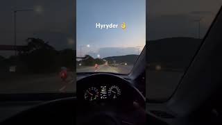 Hyryder driving status #shorts #hyryder #grandvitara #elevate #toyota #hybrid #newcar