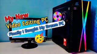 My New Video Editing Pc🔥| Finnlly I bought Dream Pc | Best Pc Build under 20000 |