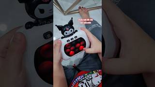 Unboxing pop it kuromi electric game console