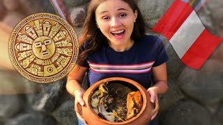 PROBANDO PACHAMANCA POR PRIMERA VEZ!!! (Angela Rose) Como se prepara? Comida Ancestral Peruano