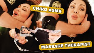 Aussie Chiro Adjusts Massage Therapist *Full Body*