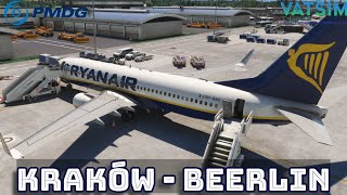 🔴PMDG 737 | KRAKÓW (EPKK) -  BERLIN (EDDB) | LOTVA | MFS2020