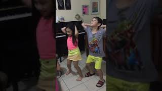 Green man dance with Adriel and Iara