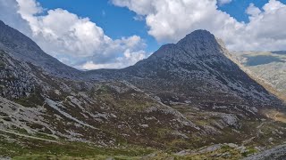 Garth Farm Campsite to Tryfan to Glyder Fach epic scrambling circular hike.