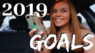 goals for 2019 - my new year's resolutions