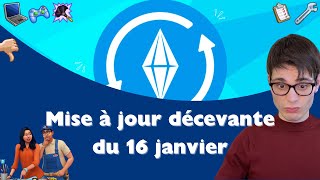 Mise à jour du 16 janvier 2024 dans Les Sims 4 🔔