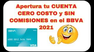 Apertura tu CUENTA para el retiro de tu AFP con CERO costo en el  BBVA 2021