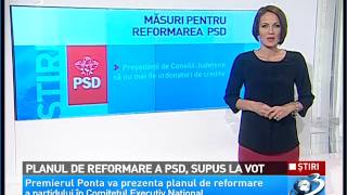 Planul de reformare al PSD: "Surprizele" pregătite de Victor Ponta  ( HD )