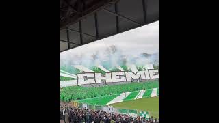 PYRO - BSG Chemie Leipzig - Hallescher FC 2.11.24 #pyro