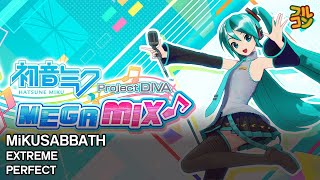 【Hatsune Miku: Project DIVA Mega Mix+ Customs Cam】MiKUSABBATH Full Combo 14G