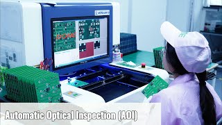 Automatic Optical Inspection (AOI) - POE PCBA Manufacturing Plant