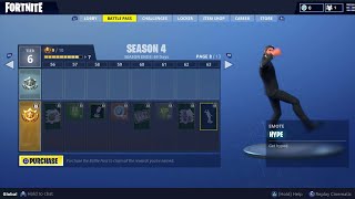 Fortnite Battle Royale Season 4 Dances/Emotes