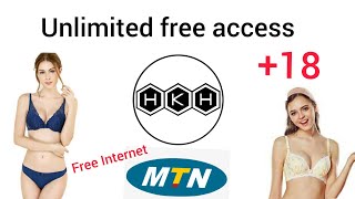 Unlimited access on S.E.X site and Free MTN net