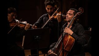 Vivaldi cello concerto (RV406 in D minor)  Davide Amadio - Interpreti Veneziani (in rehearsal)