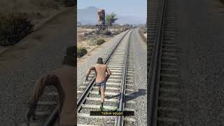 I Will Destroy The Train 🚇🚇🚇🚇 😳😳😳 #gta5