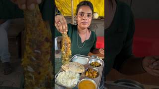 मछली की थाली 60/- रुपये में😳😱 #shorts #specialthali #trending #youtubeshorts