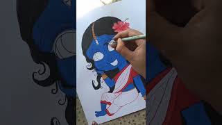 kali mata drawing#shorts #youtubeshorts #Maa kali drawing🥰😍