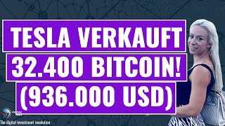 TESLA verkauft 75% seiner Bitcoins (936.000 $) WAS NUN?