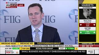 FIIG Securities' Mark Bayley on Sky 26/06/17