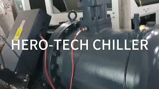 Hero-Tech Water Cooled Chiller with Hanbell screw compressor. Large cooling capacity, good quality.